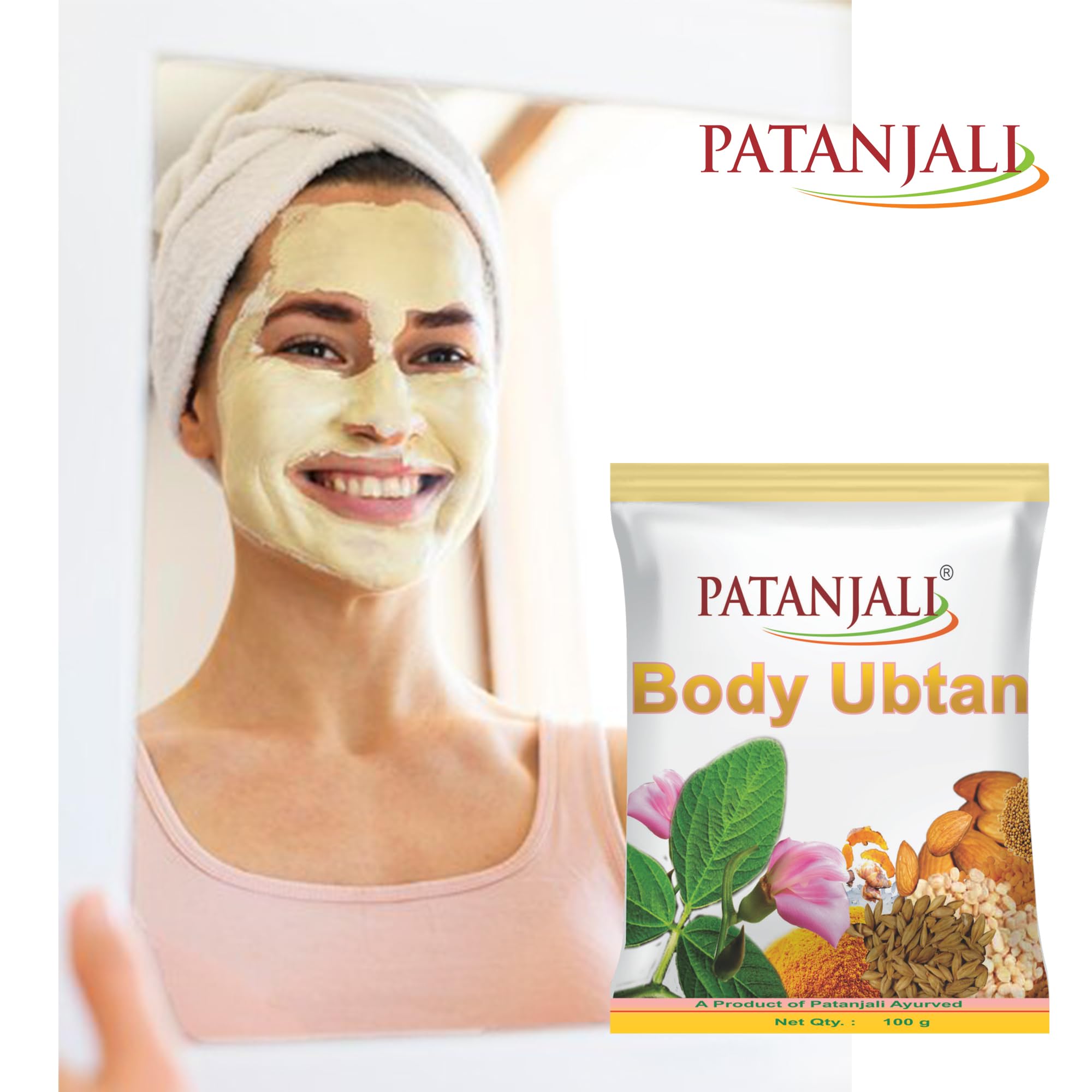 Amazon.com : patanjali Body Ubtan pack of 2-100 g / 0.22 lb